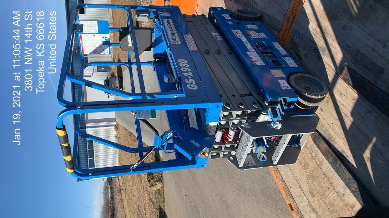 2020 Genie GS-1930 Standard Machine