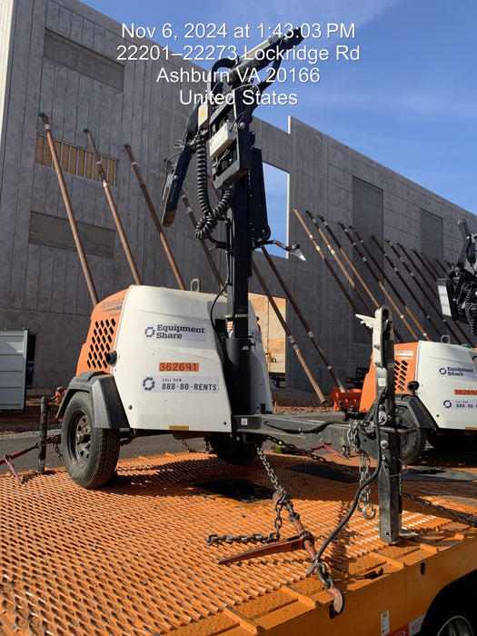 2023 Generac MLT2 Diesel, Flex Switch 120V Input, Powerzone Controller, 
(4) 320W LED Lights, 4kW Generator, 39.9 Gal Fuel Tank, 2" Ball, T3