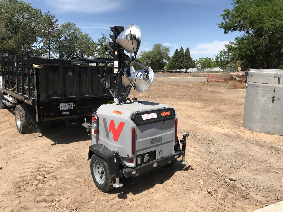 2019 Wacker Neuson LTV6L-MH Mobile Light Tower w/Fuel Level Sensor Installed