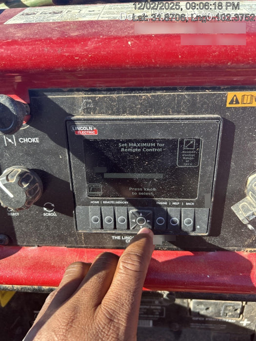 2025 LINCOLN ELECTRIC Ranger 260MPX