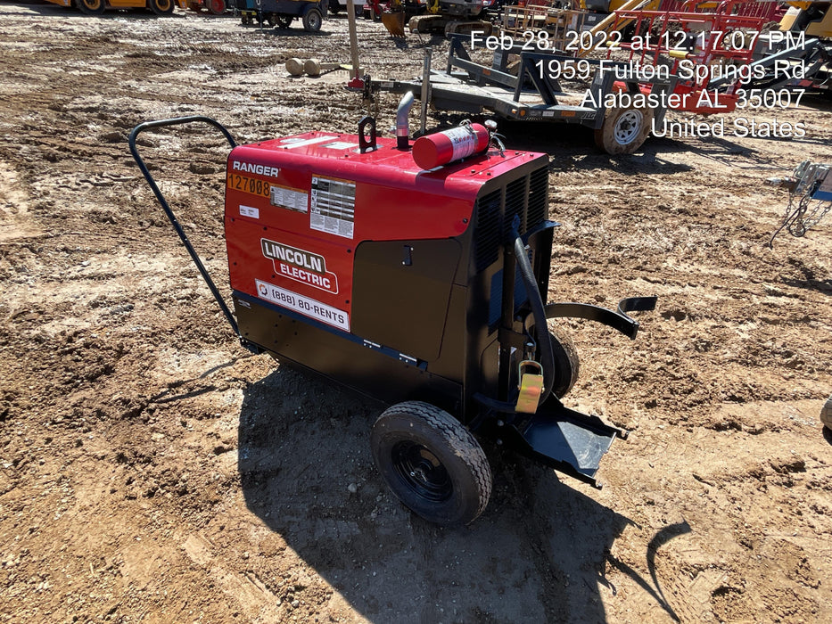 2021 Lincoln Electric Ranger 305 LPG K3430-1, Ranger 305 LPG, Undercarriage, Tank Holder & Strap, 10kw AC Gen, 25hp Kohler LPG Eng