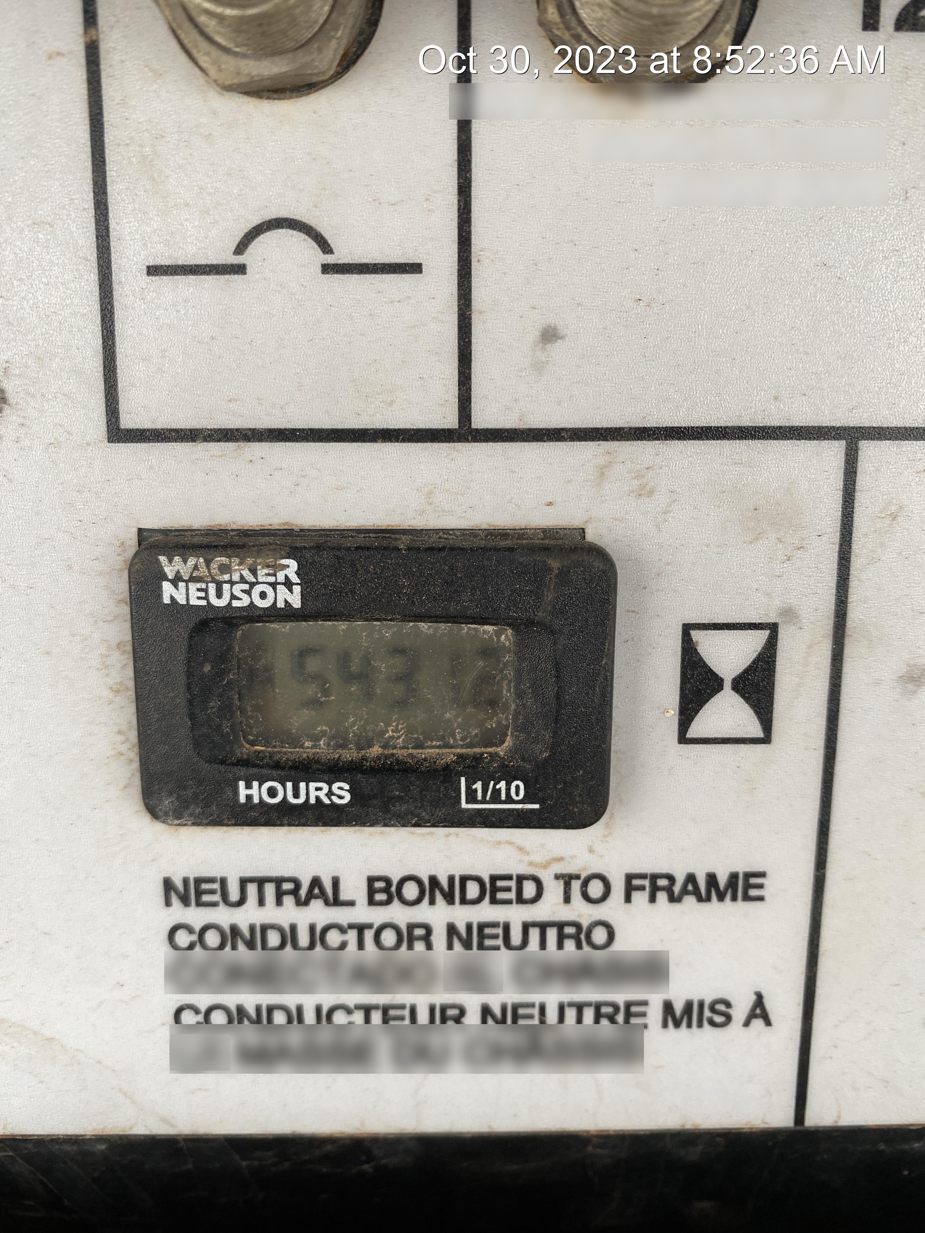2019 Wacker Neuson LTV6L-MH Standard Options, ES Track Hardware, Fuel Level Sensor