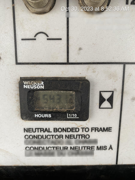 2019 Wacker Neuson LTV6L-MH Standard Options, ES Track Hardware, Fuel Level Sensor