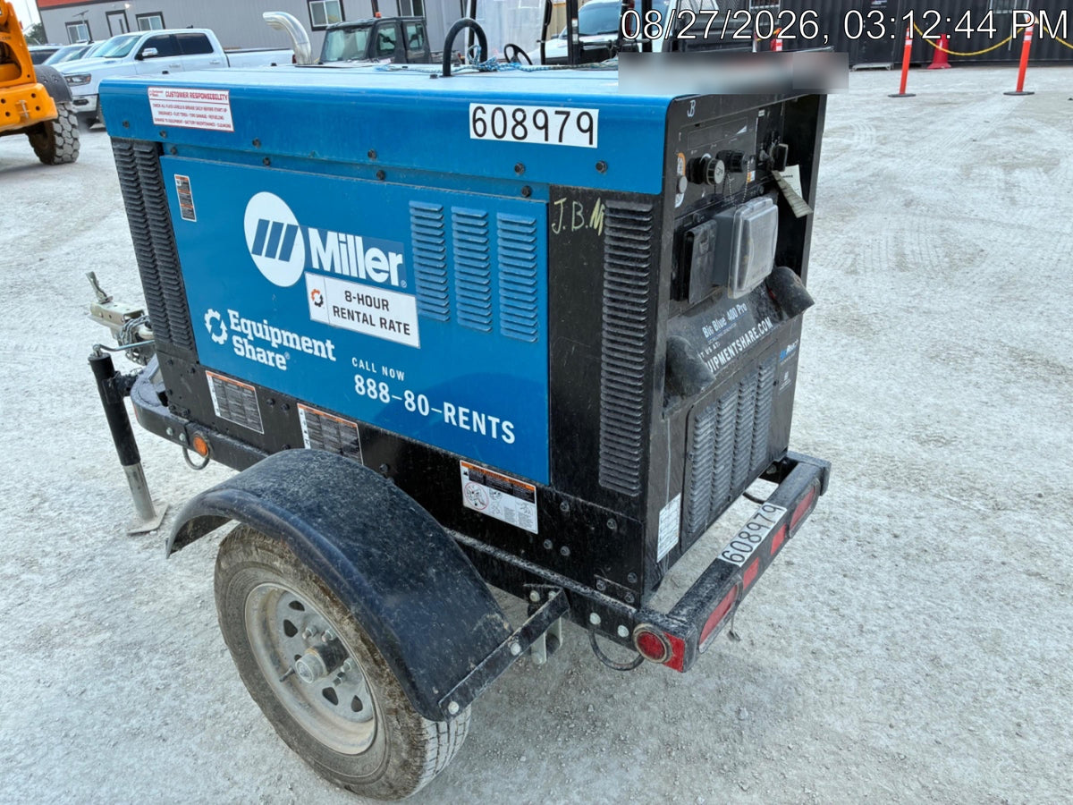 2025 MILLER ELECTRIC BIG BLUE 400