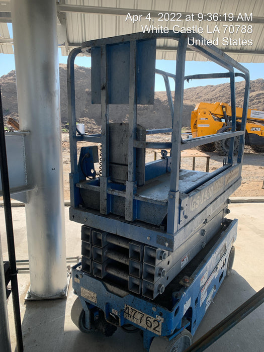 2019 Genie GS-1930 Fixed Rails with Chain Entry