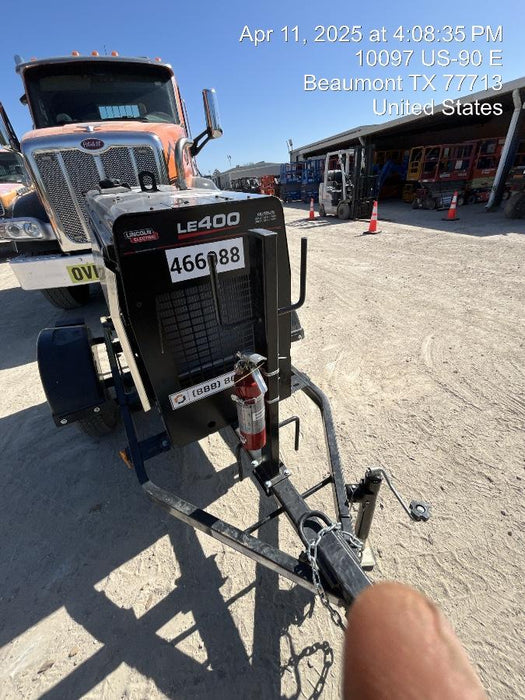 2024 Lincoln Electric LE400 Kubota V1505, Trlr, Cable Rack, Light Kit, ES Decals, T3