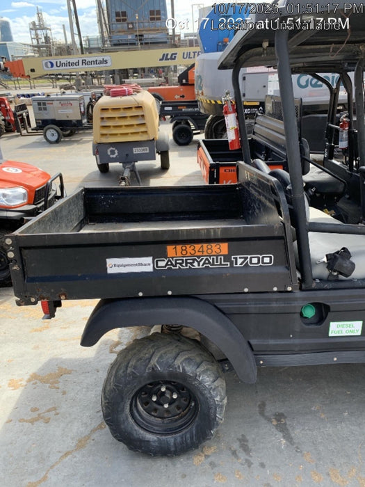 2021 Club Car CA1700D Canopy, Diesel, 4 Passenger