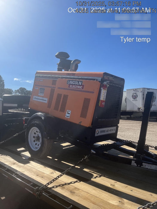 2021 Lincoln Electric Vantage 549X Ready Pak 3, ORANGE (includes trailer, cable rack, fender light kit)