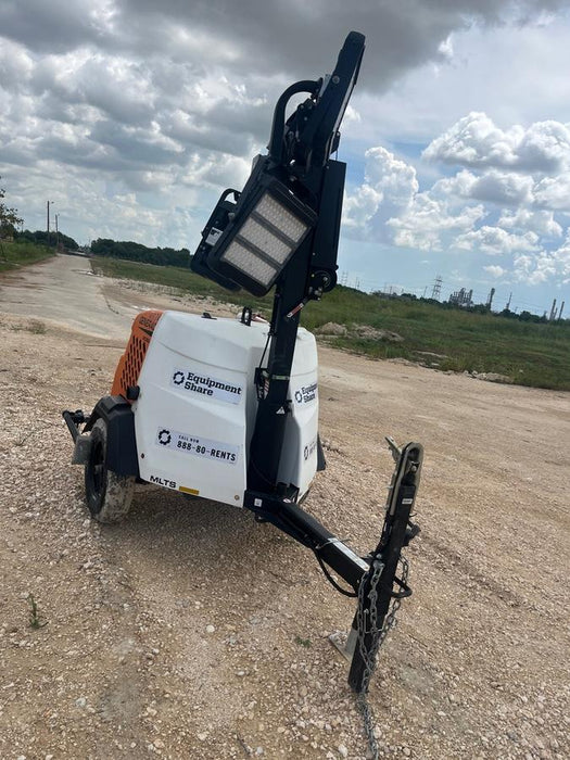 2025 Generac MLTS-4 Diesel, Mitsubishi L2E, 7.1 hp @1800 rpm, Flex Switch 120V Input, Powerzone Controller, (4) 320W LED Lights, 4kW Generator, 39.9 Gal Fuel Tank, 2" Ball, ES Decals