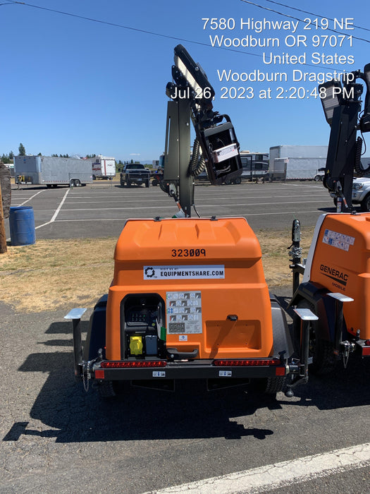 2023 Generac MLT2 Diesel, Flex Switch 120V Input, Powerzone Controller, (4) 320W LED Lights, 4kW Generator, 39.9 Gal Fuel Tank, 2" Ball, T3