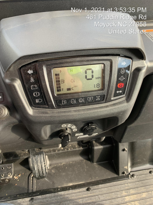 Kubota RTV-X1140W-H Plastic Canopy, Windshield Acrylic Clear, LED Strobe Light, Wire Harness Kit, Back up Alarm