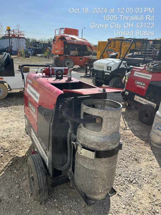 2024 Lincoln Electric Ranger 305 LPG Ranger 305 LPG, Undercarriage, Tank Holder & Strap, 10kw AC Gen, 25hp Kohler LPG Eng