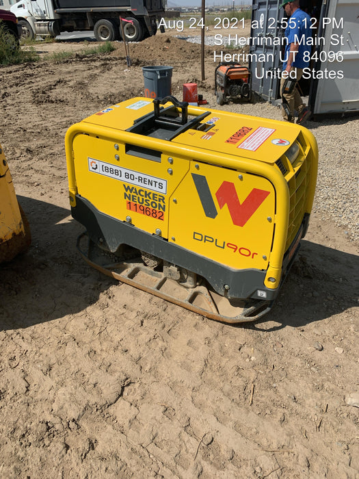 2020 Wacker Neuson DPU90r Vibration plate