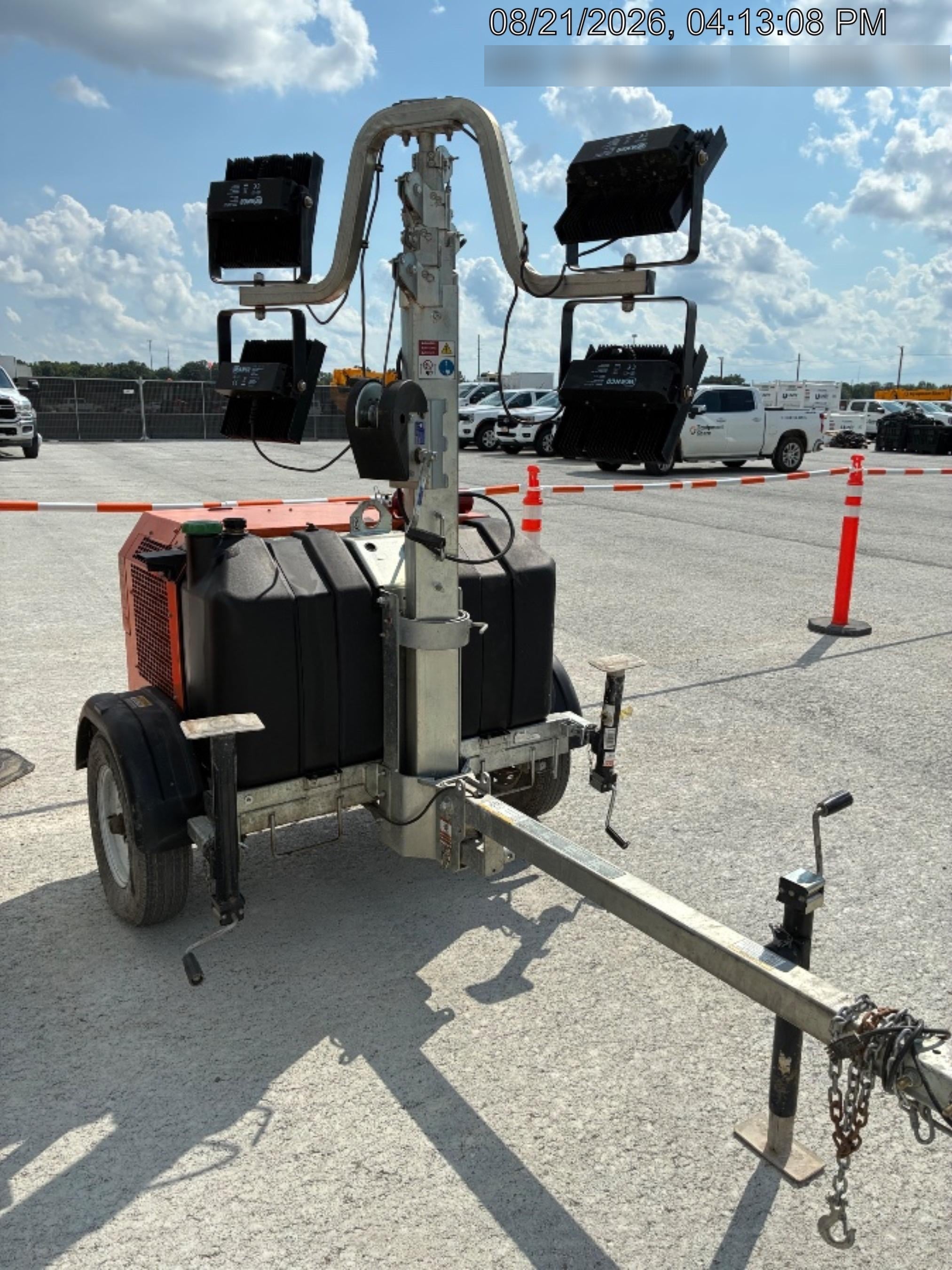 2024 Wanco WLTT-4MM4K Diesel, Deep Sea Controller, Shore Power Plug, Auto Start, (4) 350W LED Floodlights, 4kW Generator, 60 Gal Fuel Tank, 2" Ball, T3