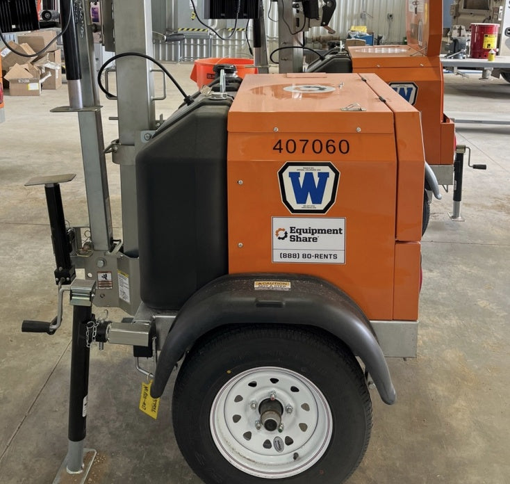 2024 Wanco WLTT-4MM4K Diesel, Deep Sea Controller, Shore Power Plug, Auto Start, (4) 350W LED Floodlights, 4kW Generator, 60 Gal Fuel Tank, 2" Ball, T3