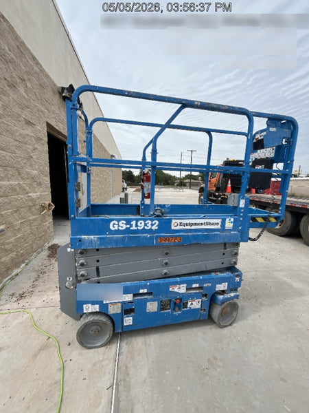 2019 Genie GS-1930 Genie GS-1930 Scissor Lift w/Standard Options