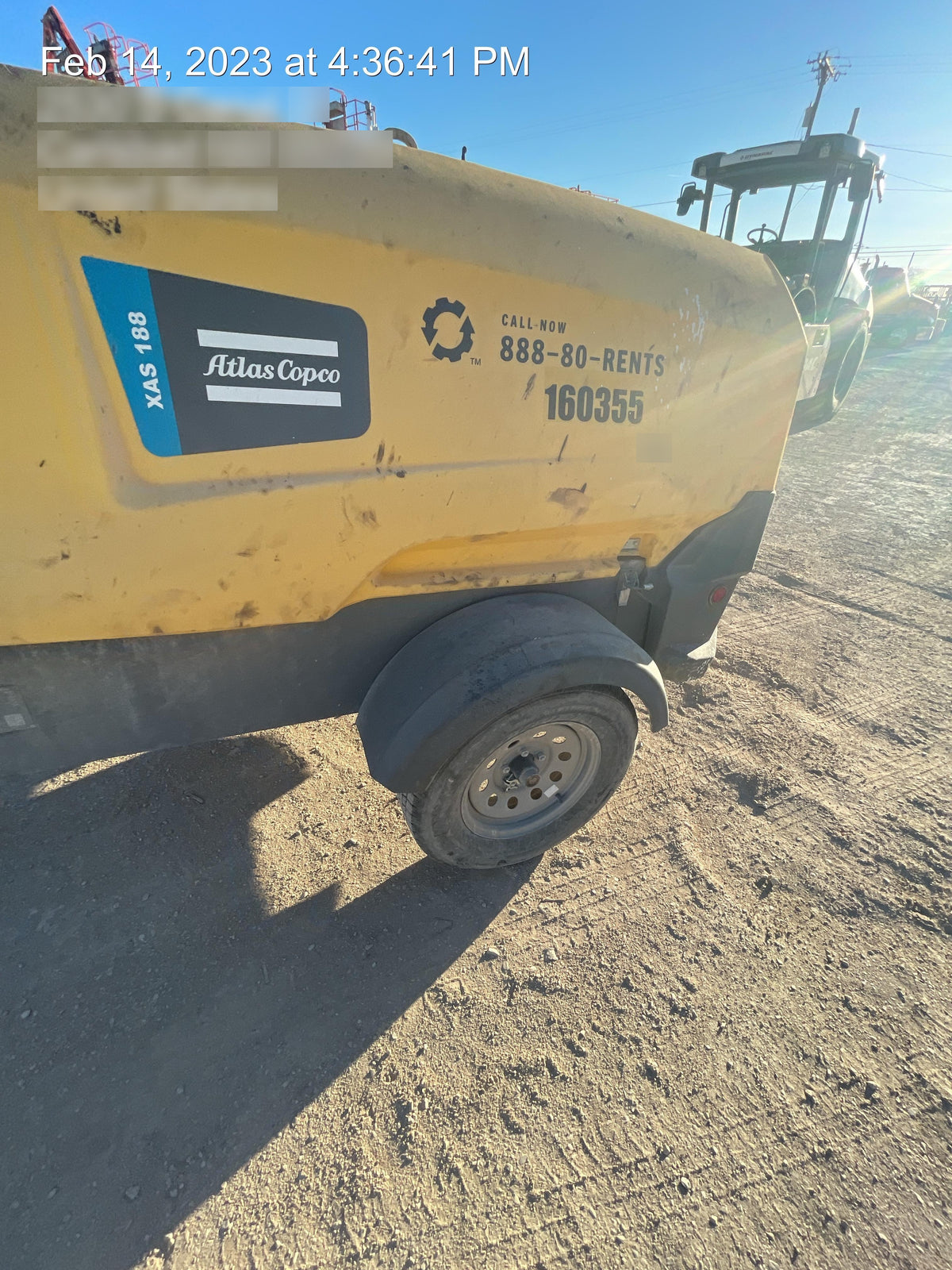 2021 ATLAS COPCO XAS188 CWK