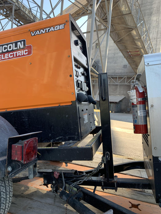 2022 Lincoln Electric LE400 Kubota V1505, Trlr, Cable Rack, Light Kit, ES Decals, T3