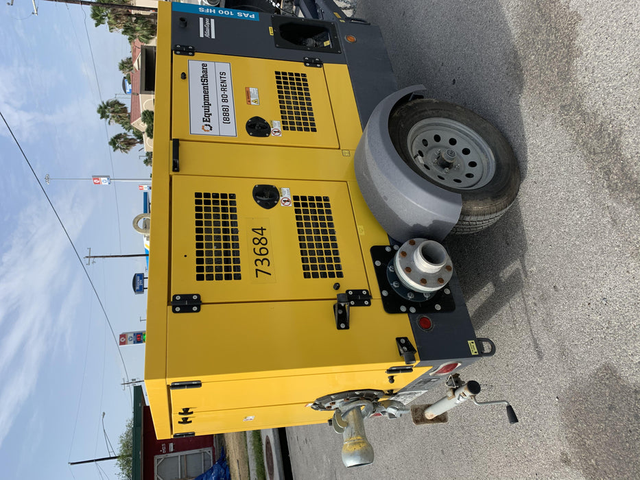 2020 ATLAS COPCO PAS 100 HF CS Enclosed