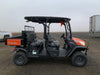 2021 Kubota RTV-X1140W-H Plastic Canopy, Windshield Acrylic Clear, LED Strobe Light, Wire Harness Kit, Back up Alarm