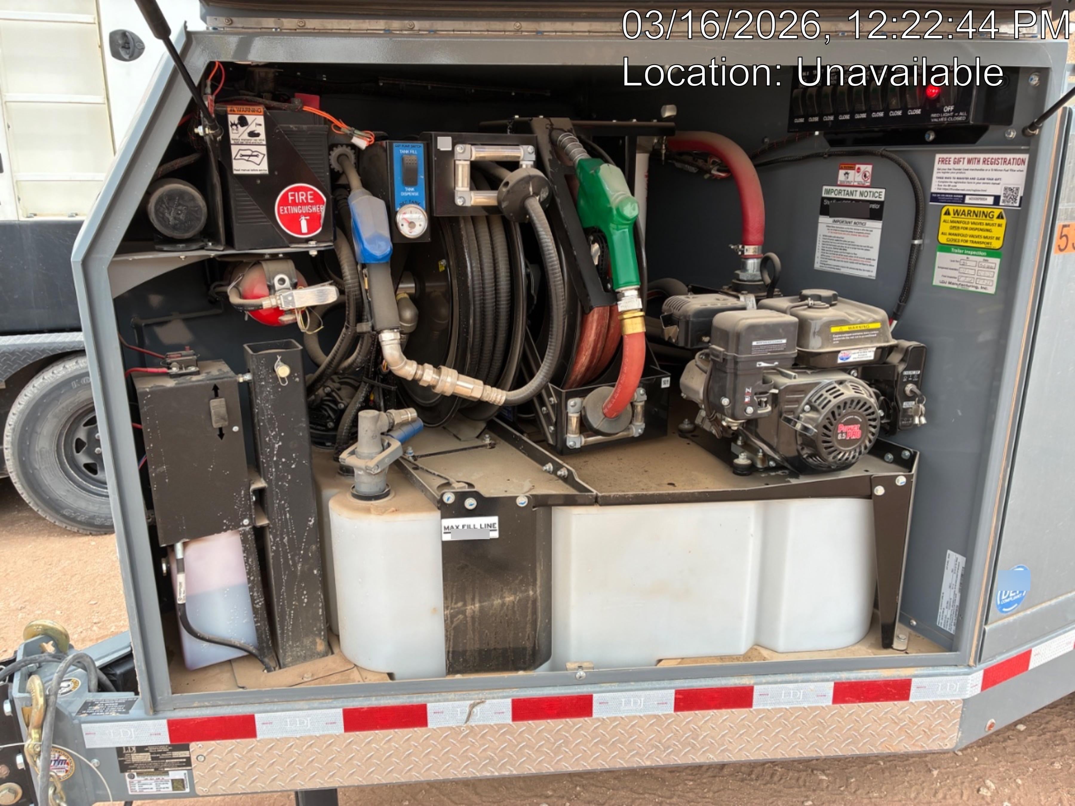 2025 THUNDER CREEK MTT920 - Hazmat not required