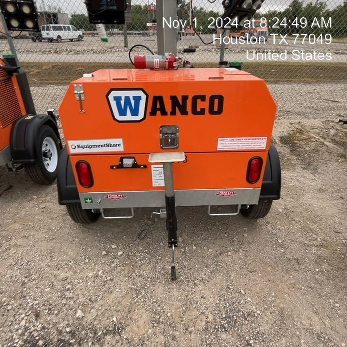2024 Wanco WLTT-4MM4K Diesel, Deep Sea Controller, Shore Power Plug, Auto Start, (4) 350W LED Floodlights, 4kW Generator, 60 Gal Fuel Tank, 2" Ball, T3
