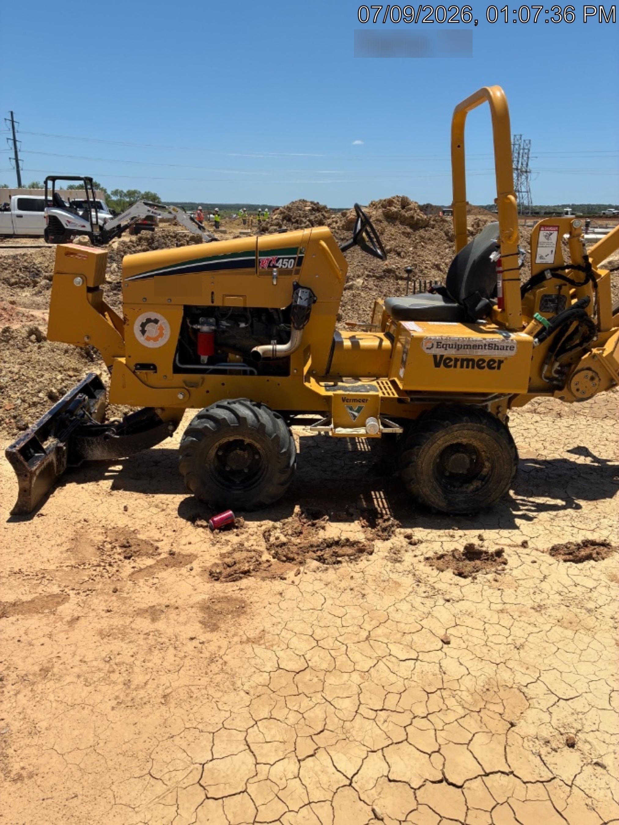 2019 VERMEER RTX450