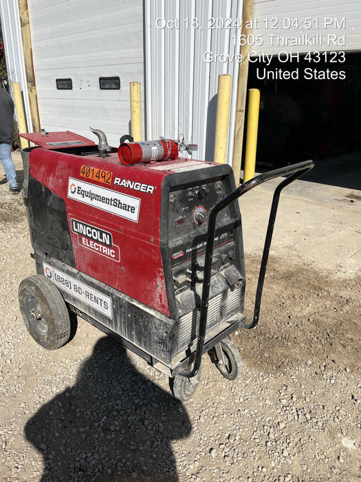 2024 Lincoln Electric Ranger 305 LPG Ranger 305 LPG, Undercarriage, Tank Holder & Strap, 10kw AC Gen, 25hp Kohler LPG Eng