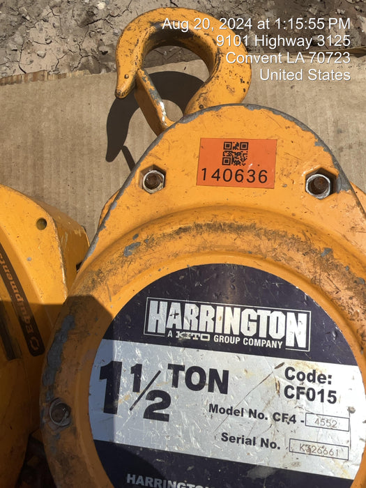 2021 HARRINGTON CF015-20