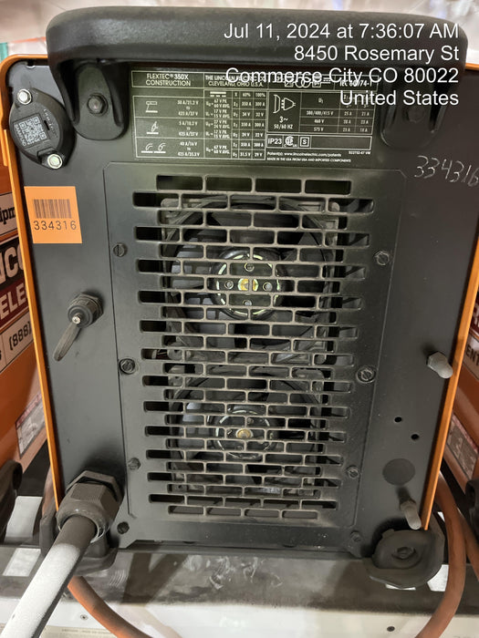 2023 LINCOLN ELECTRIC FLEXTEC 350X