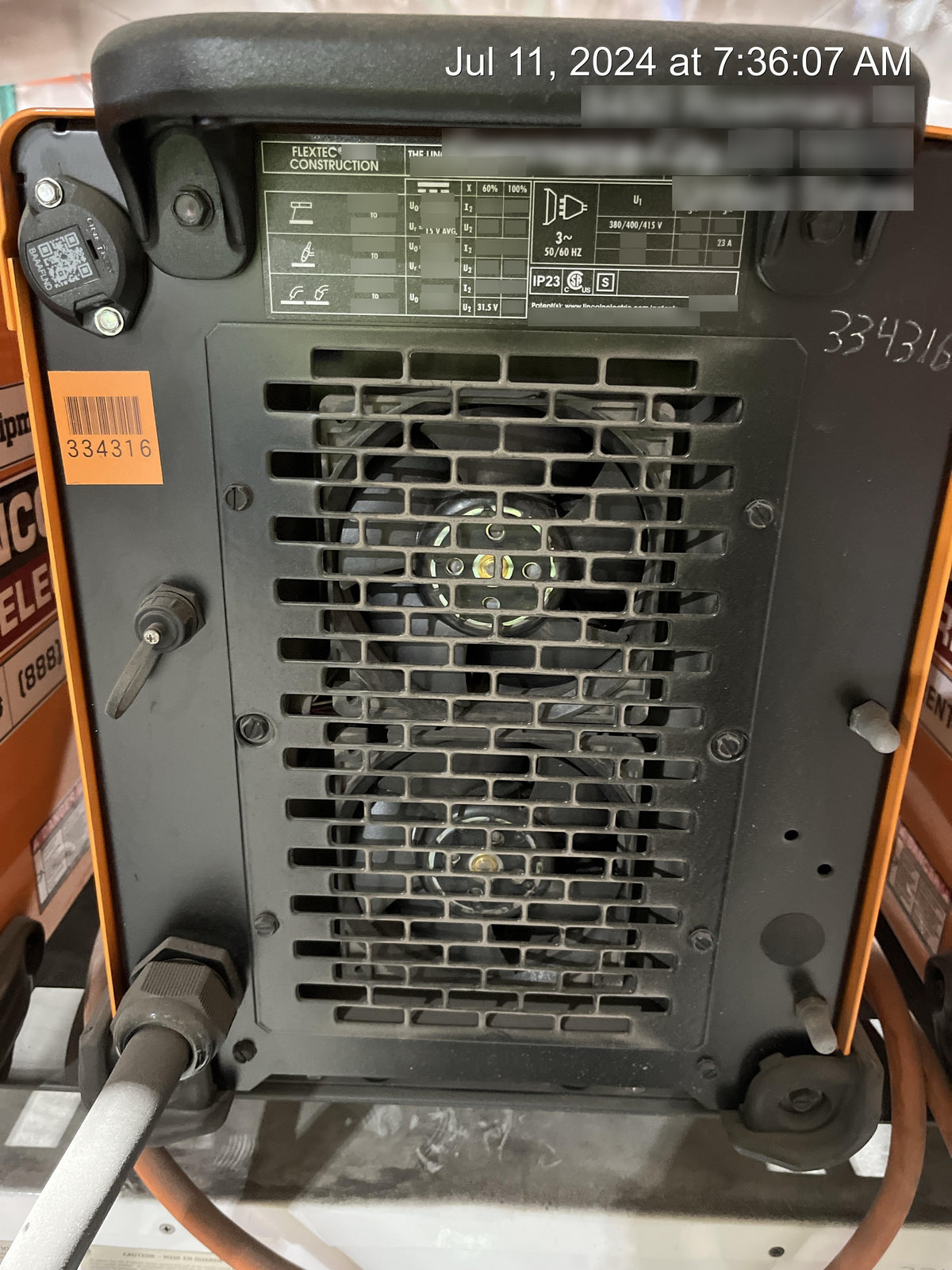 2023 LINCOLN ELECTRIC FLEXTEC 350X