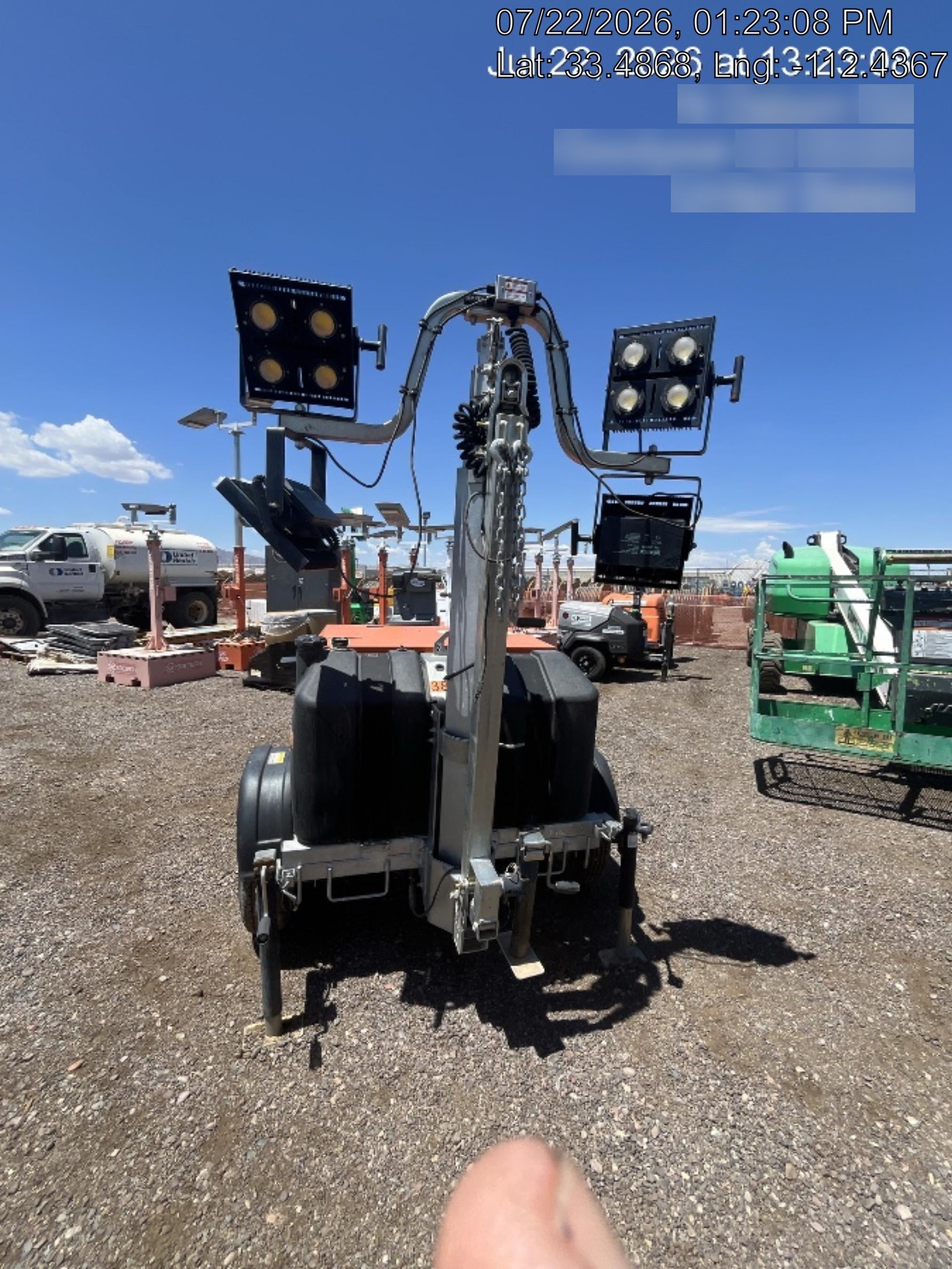 2024 Wanco WLTT-4MM4K Diesel, Deep Sea Controller, Shore Power Plug, Auto Start, (4) 350W LED Floodlights, 4kW Generator, 60 Gal Fuel Tank, 2" Ball, T3