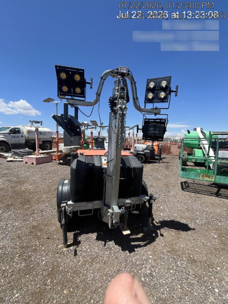 2024 Wanco WLTT-4MM4K Diesel, Deep Sea Controller, Shore Power Plug, Auto Start, (4) 350W LED Floodlights, 4kW Generator, 60 Gal Fuel Tank, 2" Ball, T3