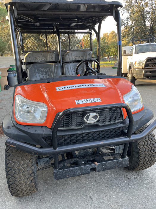 2022 Kubota RTV-X1140W-H Plastic Canopy, Windshield Acrylic Clear, LED Strobe Light, Wire Harness Kit, Back up Alarm