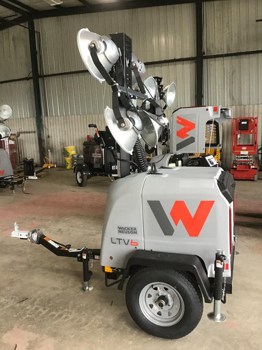 2019 Wacker Neuson LTV6L-MH Wacker Neuson LTV6L Mobile Light Tower w/Fuel Level Sensor Installed