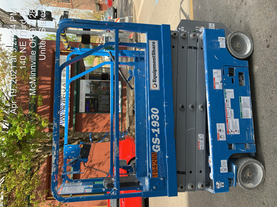 2020 Genie GS-1930 Standard Machine, 800W Inverter