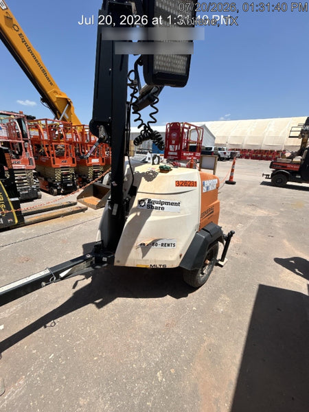 2023 Generac MLT2 Diesel, Flex Switch 120V Input, Powerzone Controller, (4) 320W LED Lights, 4kW Generator, 39.9 Gal Fuel Tank, 2" Ball, T3