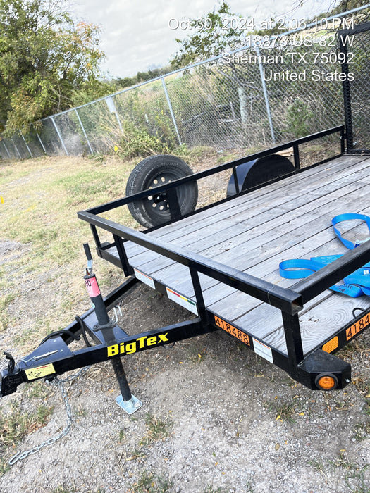 2024 BIG TEX TRAILER 35SA-10 BK4RG