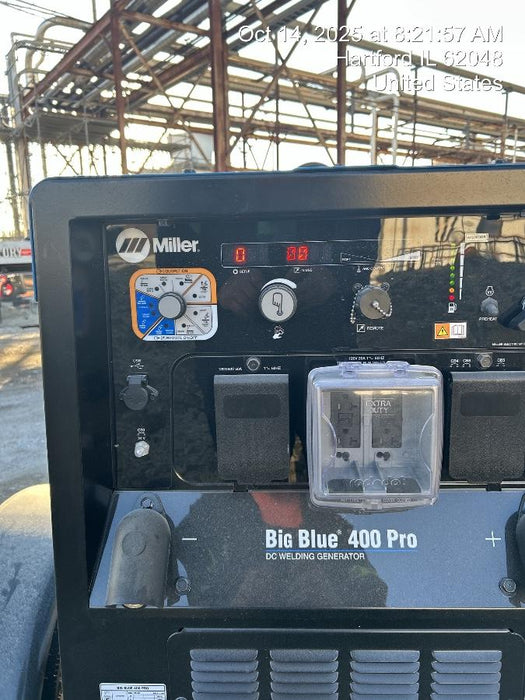 2025 MILLER ELECTRIC BIG BLUE 400