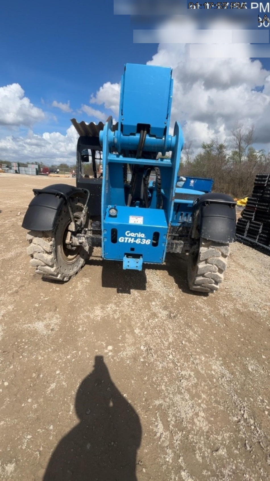 2017 Genie GTH-636 Genie GTH636, Foam Filled Tires, 48" carriage