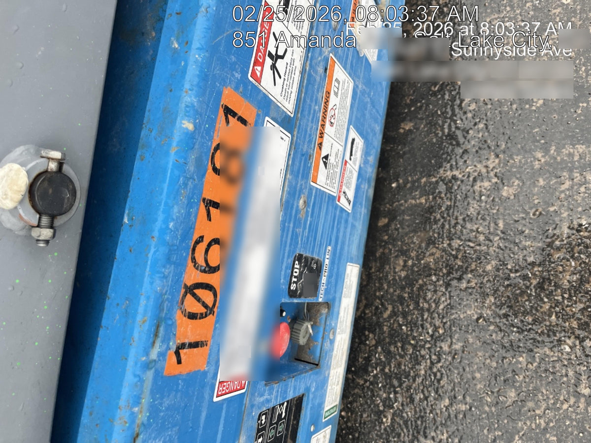 2020 Genie GS-1930 Solid Non Marking Tires, Beacon, Folding rails with half height swing gate, 800W Inverter
