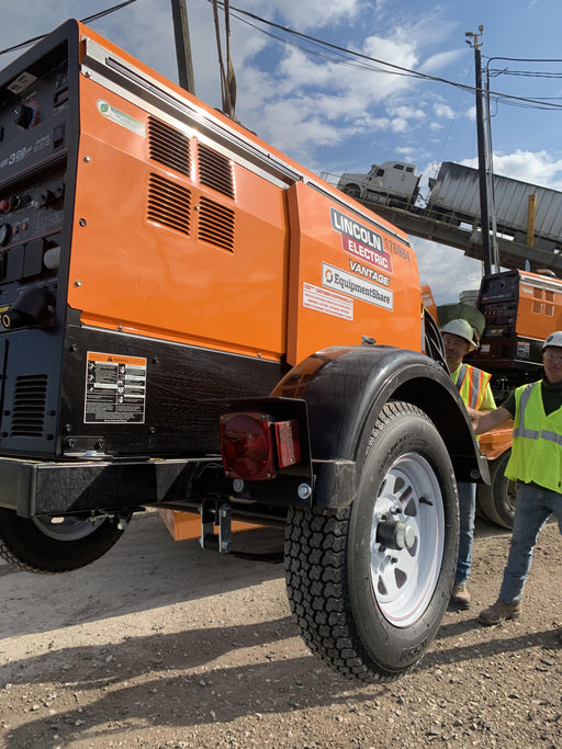 2021 Lincoln Electric Vantage 322 Vantage 322 Ready Pak 3 w/ Decals, ORANGE (includes trailer, cable rack, fender light kit) NO Telematics