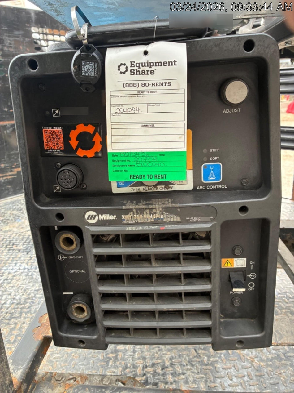2021 MILLER ELECTRIC XMT 350