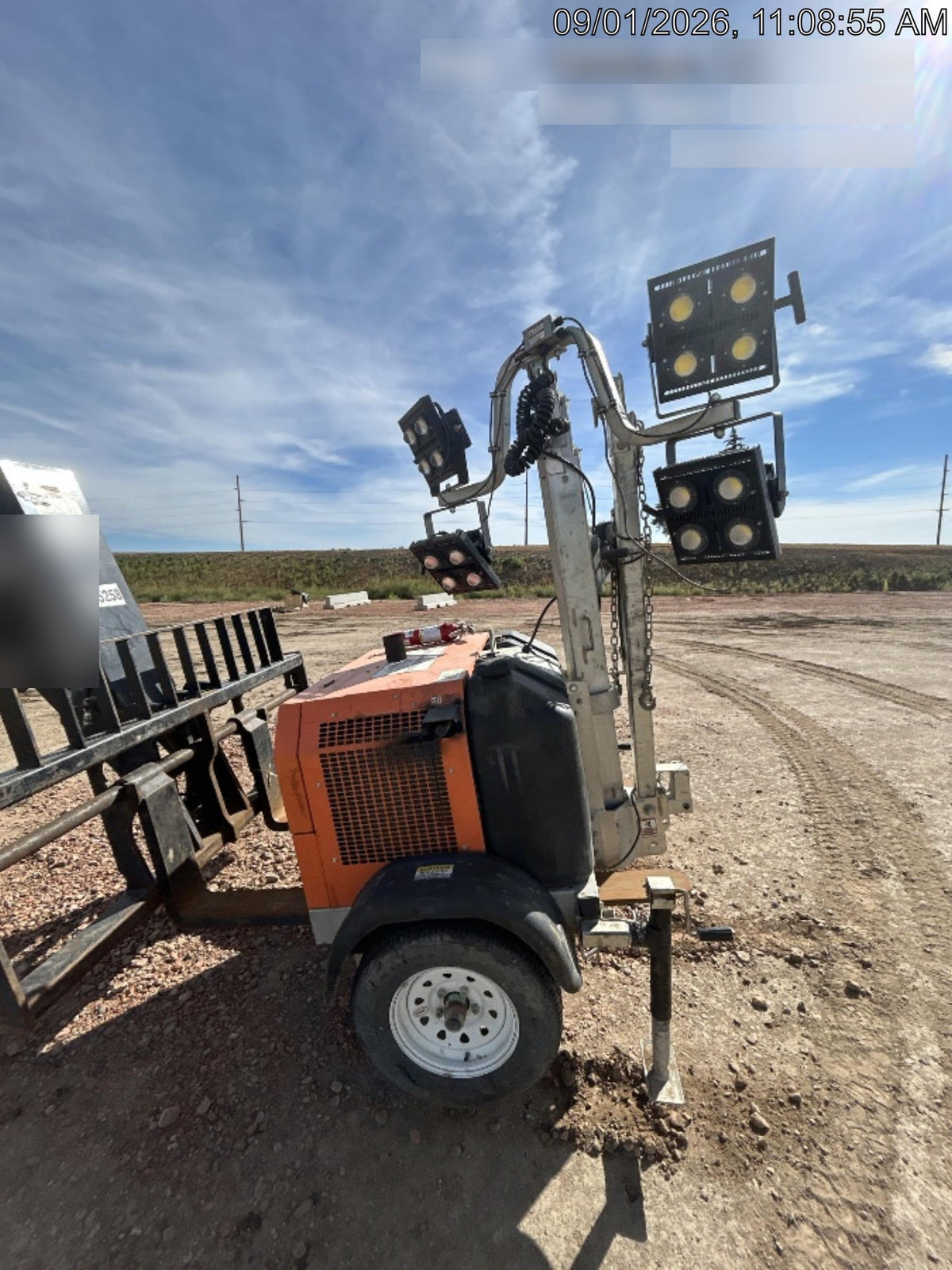 2024 Wanco WLTT-4MM4K Diesel, Deep Sea Controller, Shore Power Plug, Auto Start, (4) 350W LED Floodlights, 4kW Generator, 60 Gal Fuel Tank, 2" Ball, T3