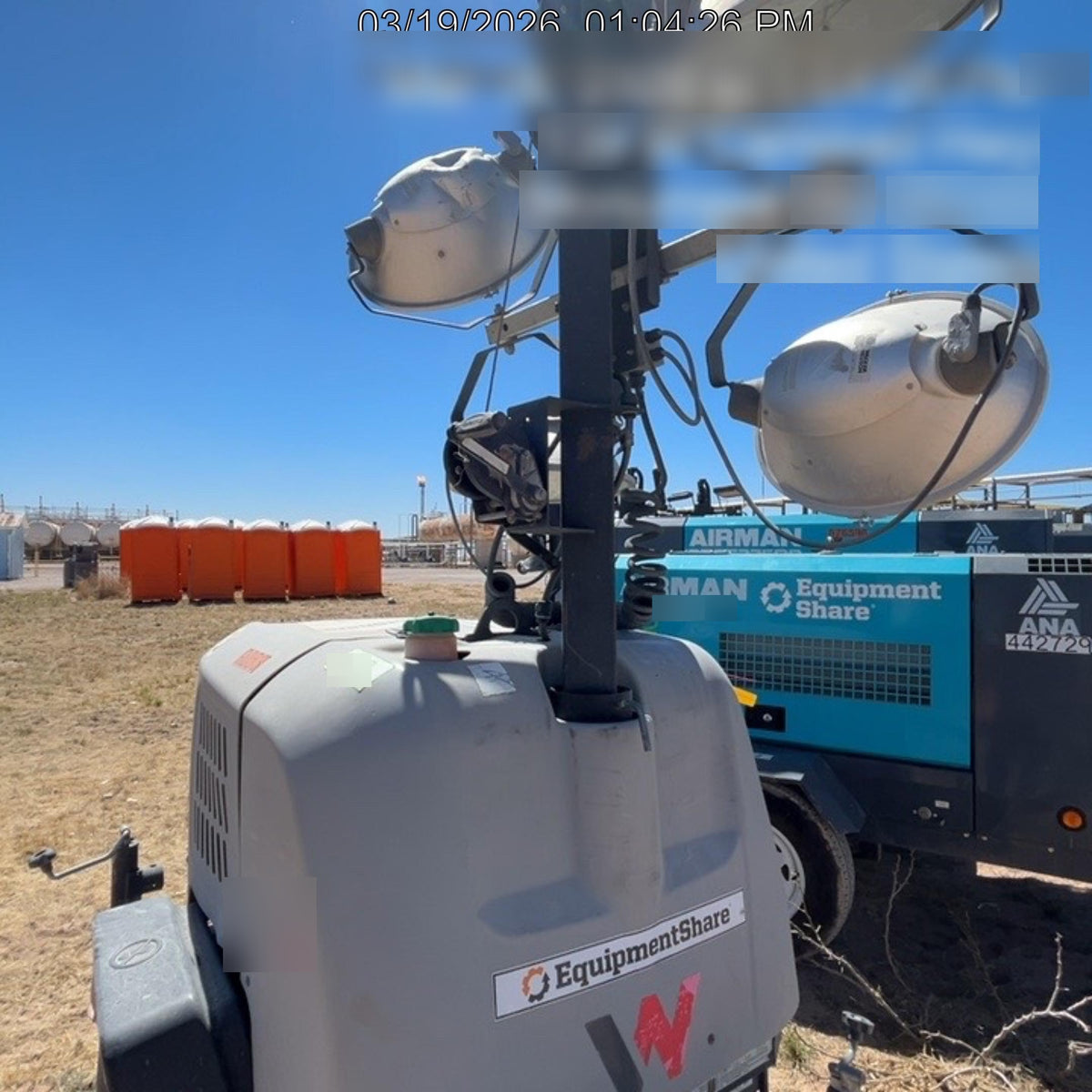Wacker Neuson LTV6K-MH Wacker Neuson LTV6L Towable Light Tower