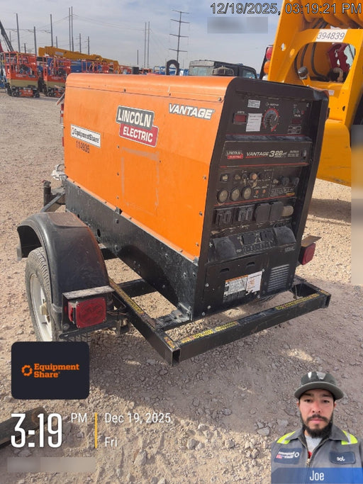 2020 Lincoln Electric Vantage 322 Ready-Pak 3