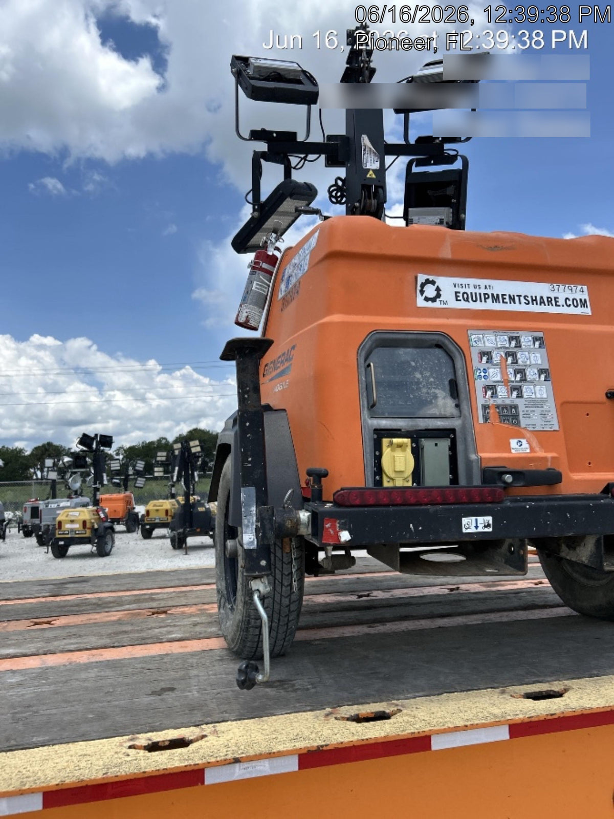 2023 Generac MLT2 Diesel, Flex Switch 120V Input, Powerzone Controller, 
(4) 320W LED Lights, 4kW Generator, 39.9 Gal Fuel Tank, 2" Ball, T3