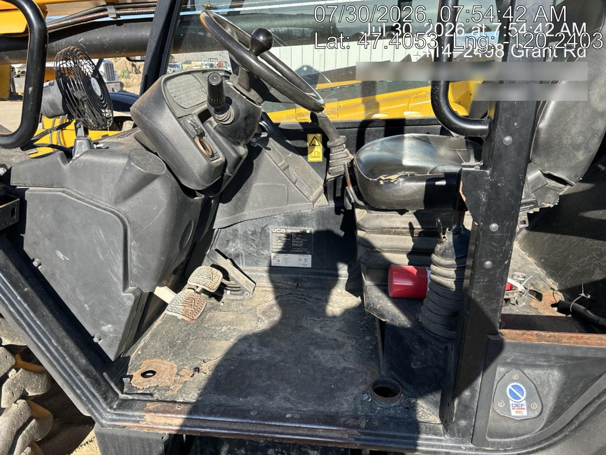 2020 JCB 510-56 Canopy, Solid Tires, Work Lights, Beacon, Aux Hydraulics, Back up Alarm, Lifting Eye, ES Decals