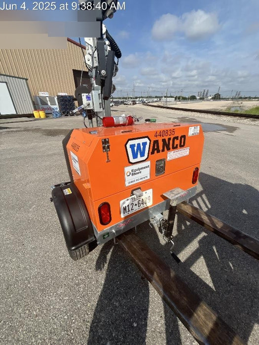 2024 Wanco WLTT-4MM4K Diesel, Deep Sea Controller, Shore Power Plug, Auto Start, (4) 350W LED Floodlights, 4kW Generator, 60 Gal Fuel Tank, 2" Ball, T3