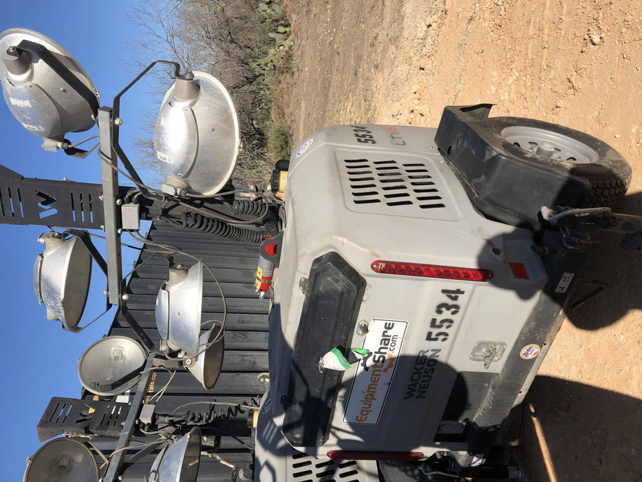 2017 Wacker Neuson LTV6L-MH Wacker Neuson 6 kW Towable Light Generator